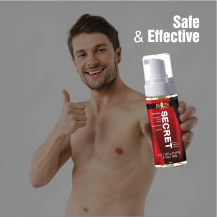 REALMYTH REALMYTH Secret Intimate Wash for Men | pH Balanced Intimate Hygiene Foaming Wash | Prevents Itching, Irritation & Bad Odor |100 ml