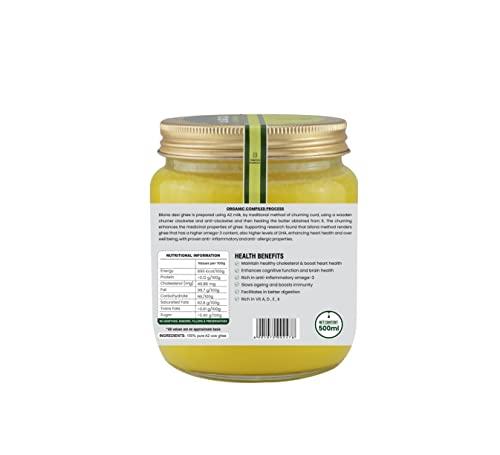 Fiore Fiore A2 Ghee of Pure Bred GIR Cow (500ml)