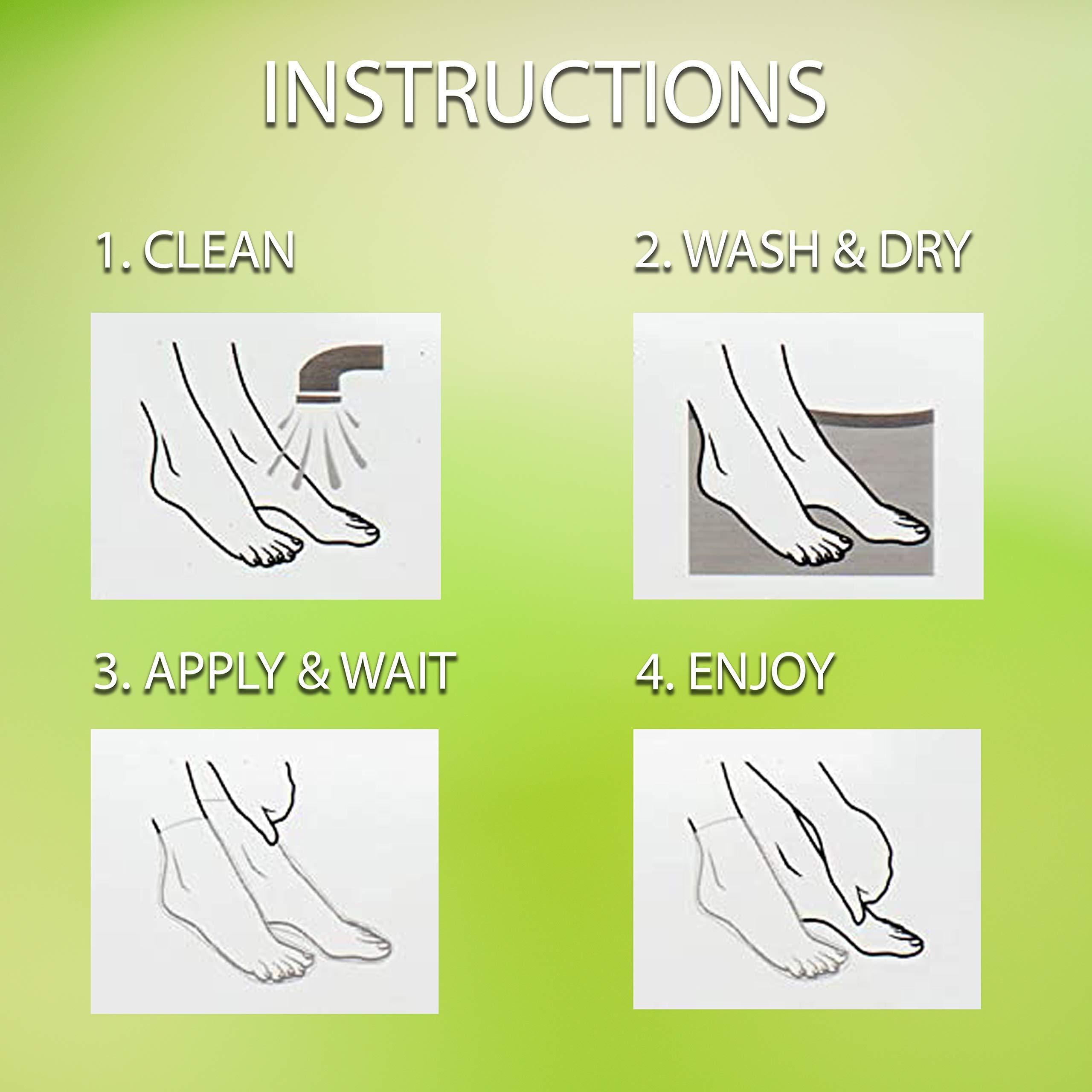 nu-pore Nu-Pore Korean Moisturizing Socks Luxurious Home Spa Treatment Foot Mask One Size Fits All (5 Pcs)