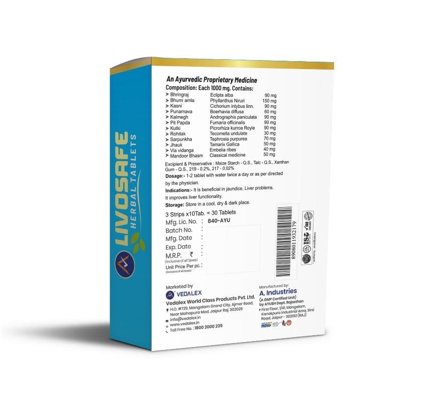 Tig36 Alex LIVOSAFE herbal tablet