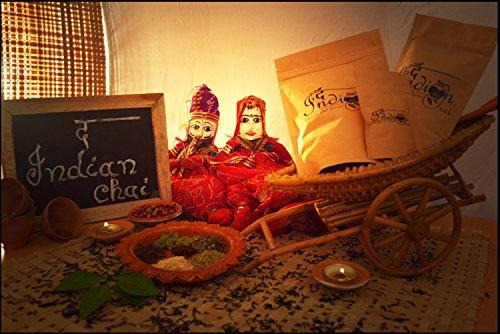 The Indian Chai The Indian Chai - Cardamom Elaichi Chai 300g, Premium Desi Chai Patti for Authentic Elaichi Flavour, Good for Digestion and Cough Cold