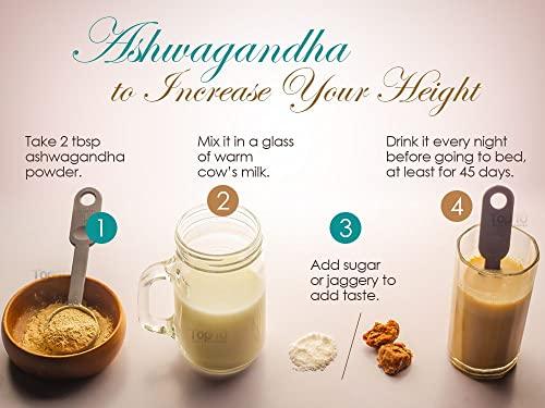 AKTIVEMUSLI Ashwagandha Root Powder | for height growth Ashwagandha Churna | Ashvagandha Powder Withania somnifera Powder