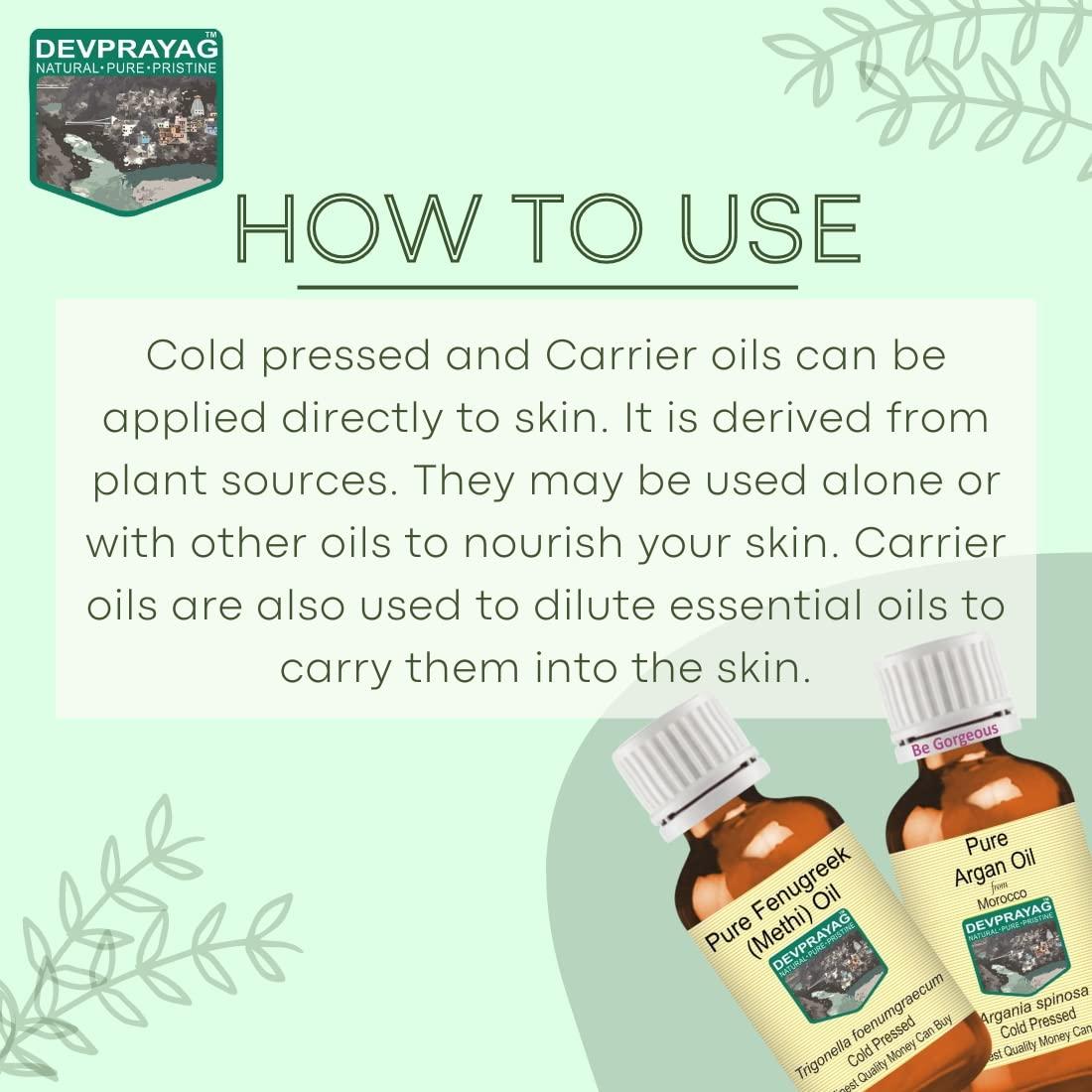 DEVPRAYAG Devprayag Pure Malkangani (Malkangni/Jyotishmati) Oil (Celastrus paniculatus) with Glass Dropper Natural Therapeutic Grade Cold Pressed 30ml Pure | Non-Sticky | Non-greasy | Lightweight | For All