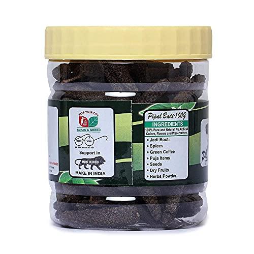 TRH TRH Long Pepper/Thippili/Pipali Whole, Whole Long Pepper, Pepper Long, Pipal, Pippali - Pipal Badi (Pipal Badi, 200 gm)