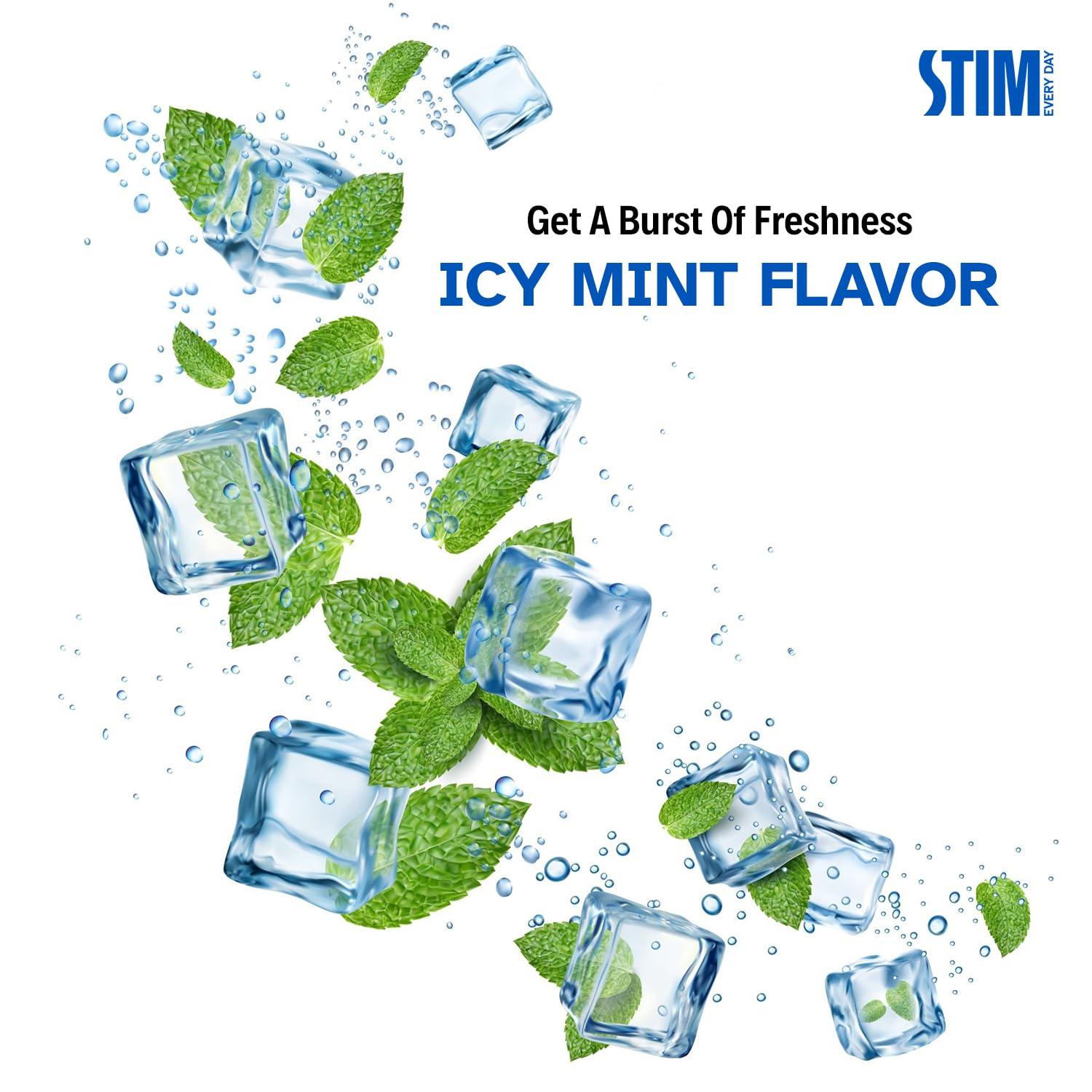 STIM STIM Charcoal Toothpaste For Natural Whitening (80g) Pack of 3