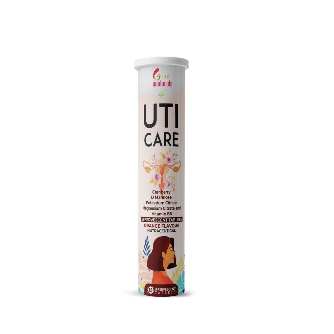 6th and Naaturals UTI-CARE EFFERVESCENT TABLETS by 6TH AND NAATURALS