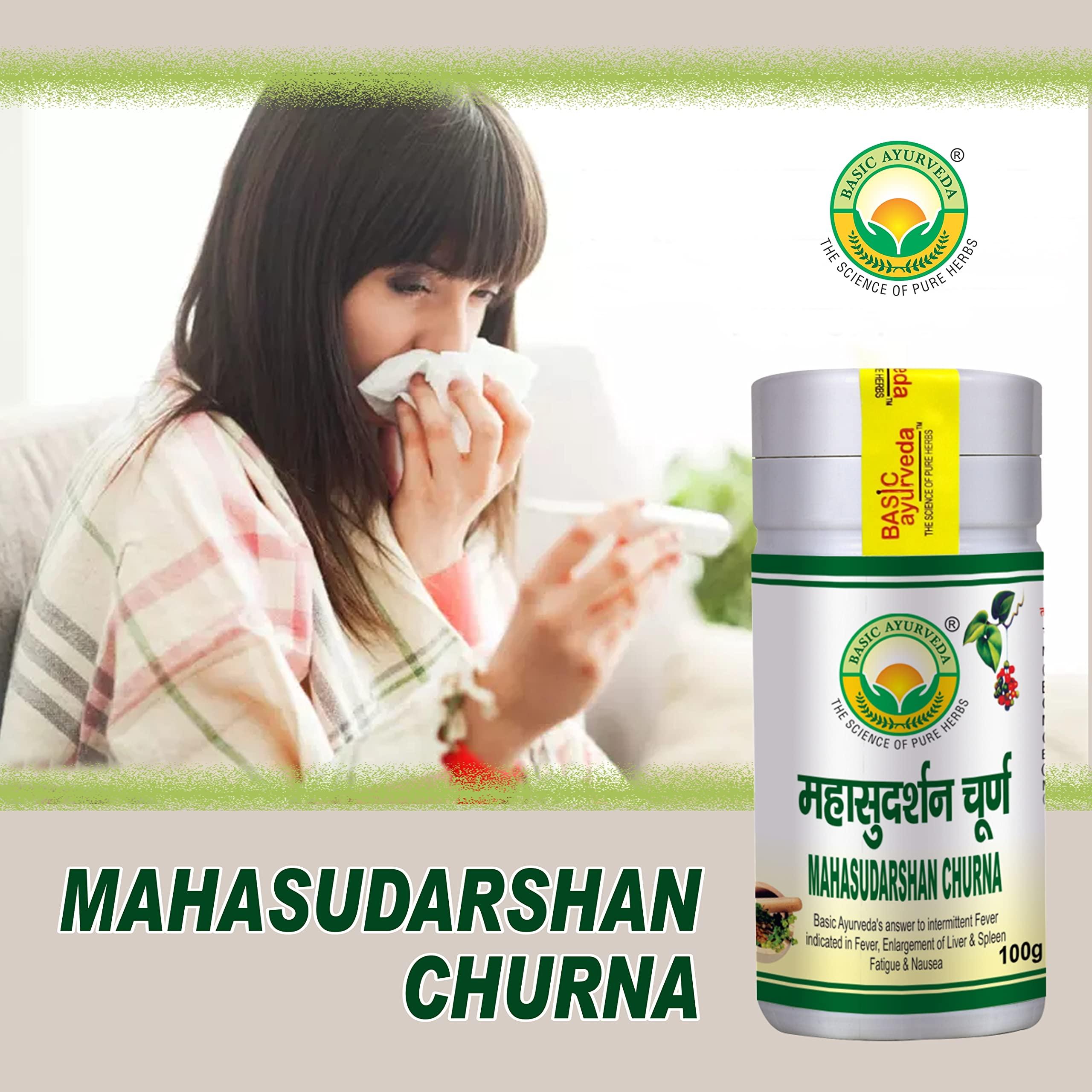 BASIC AYURVEDA mahasudarshan churna