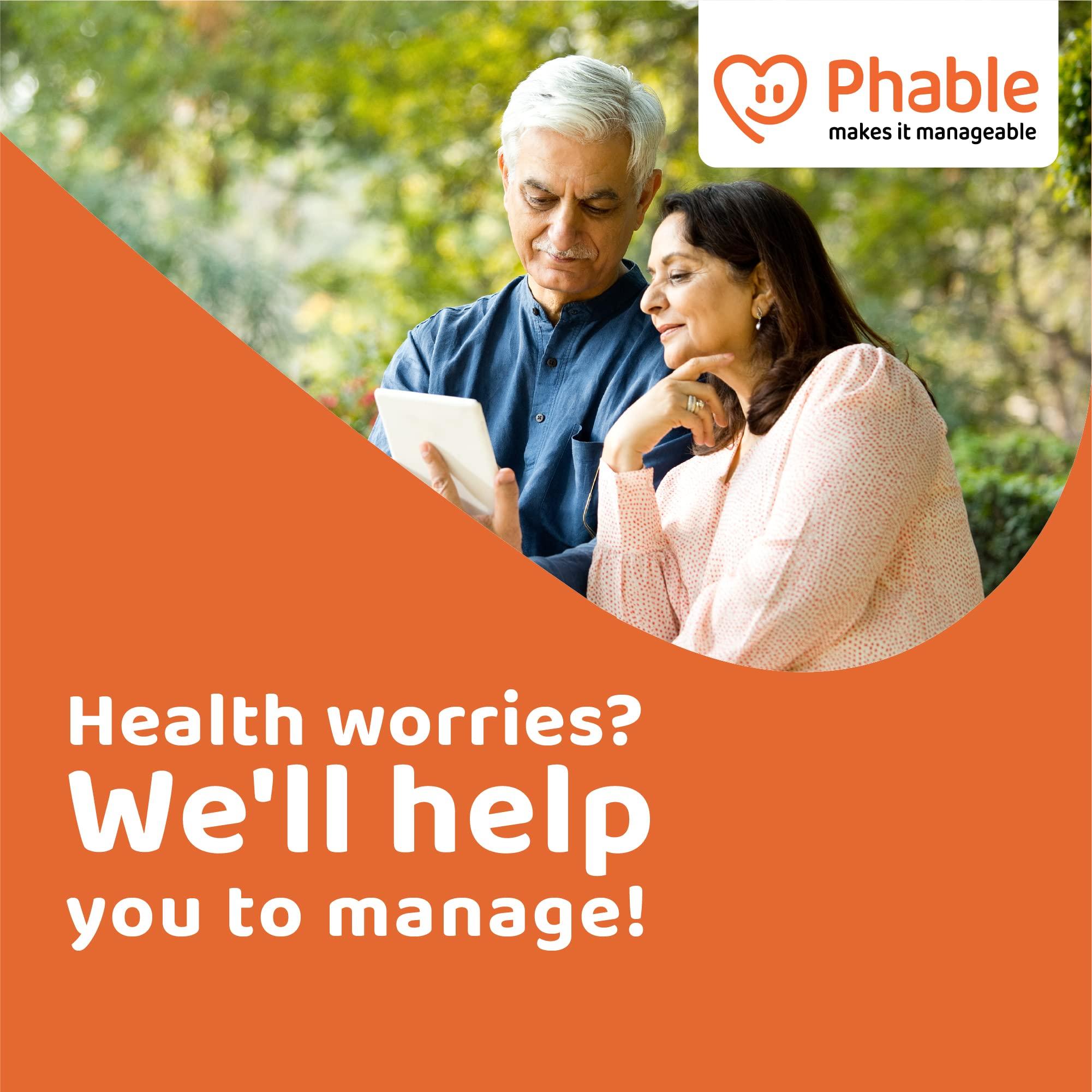 Omron Omron HEM 8712 Digital Blood Pressure Monitor With Phables Care 360 Free Doctor Health Assessment