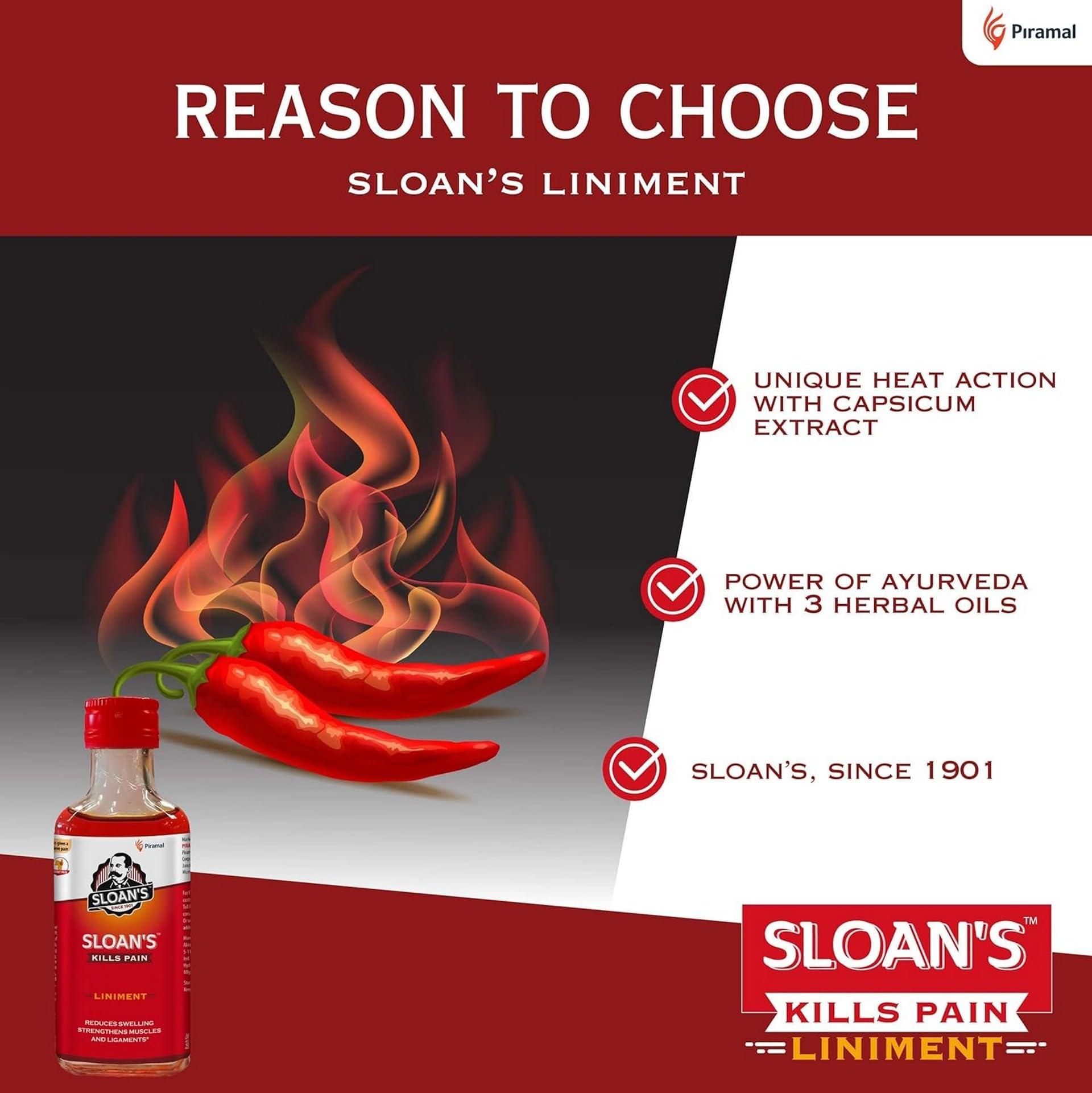 Sloan's Sloan\'s Joint Pain Relief - Bottle of 71 ml Liniment Oil