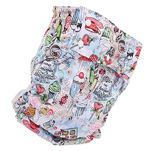 JUYT Adult Cloth Diapers, Adult Pocket Diaper LeakFree Waterproof Washable Soft Breathable for Bedridden Patients for Elderly People(A52)