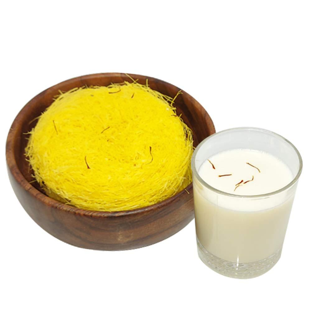 Yuvraj Food Product Yuvraj Food Product Phinni kesar Fini (Dhoodh finni) without sugar     Wedding special sweets 400 Gm pack Box