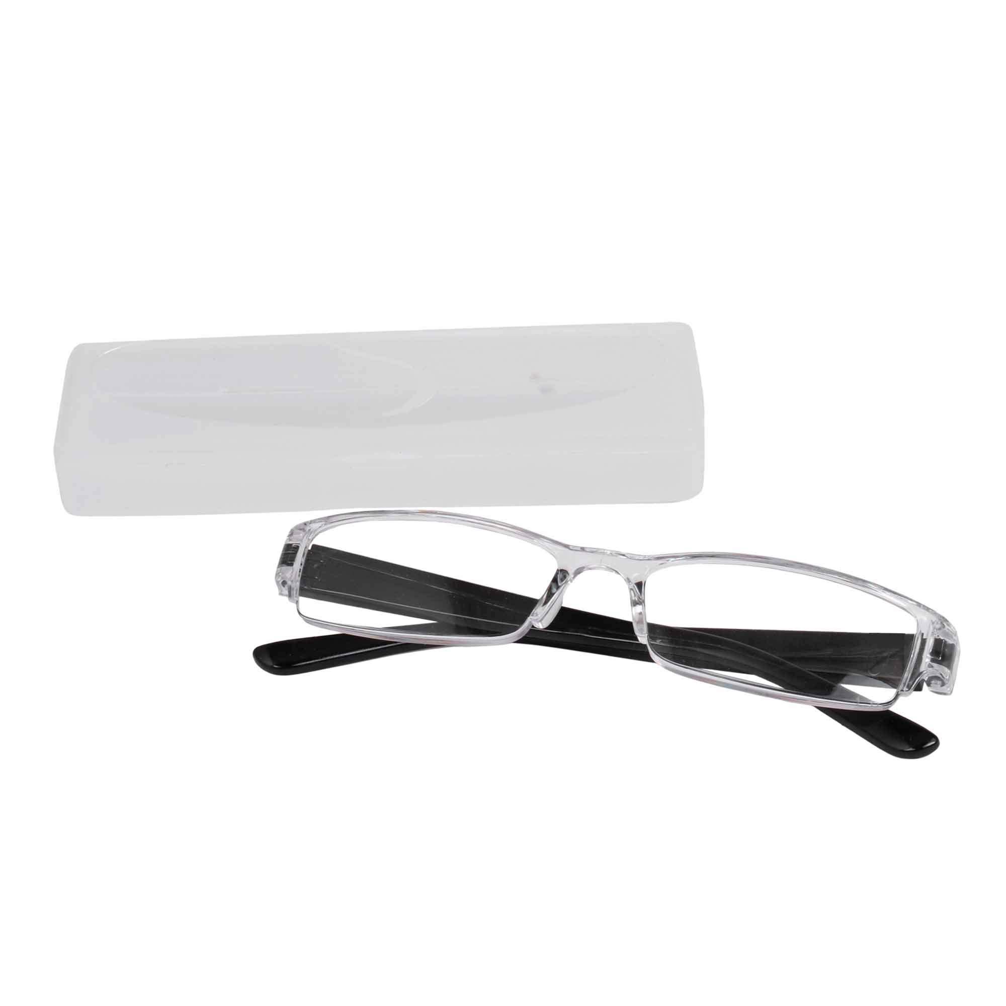 FREDDY FREDDY Half Rim Reading Glasses For Men And Women (+1.00, Black)