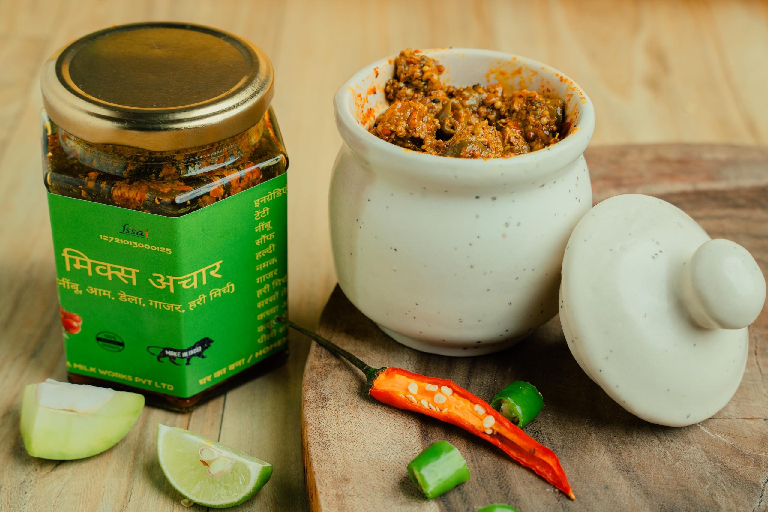 TATYA MILK WORKS Mixed Achar (200 Grams)