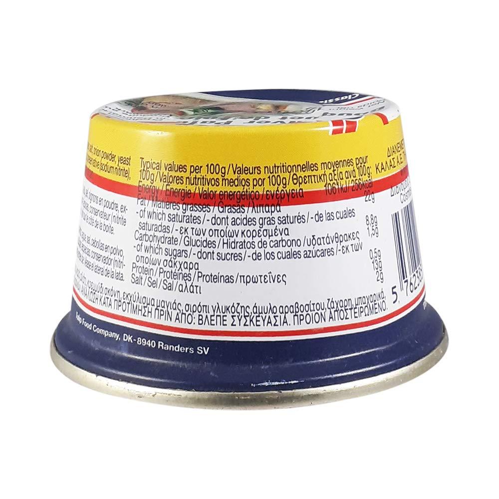 Tulip Tulip Liver Pate, 125g,Pack of 6 Product of Denmark