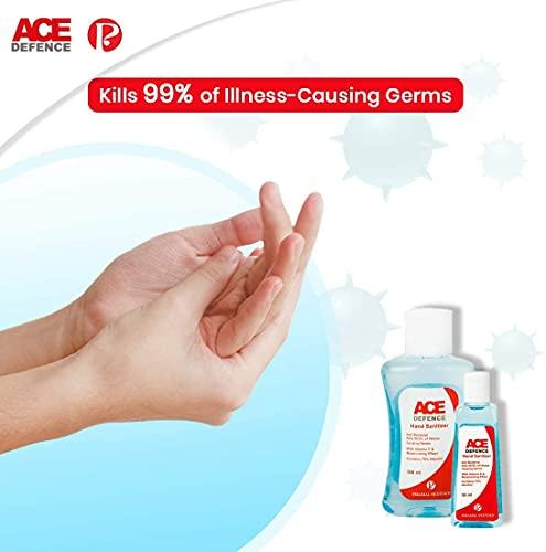 Piramal Fabrics Piramal Fabrics Nextgen- Ace Defence Liquid Hand Sanitiser - 50ml (Pack of 6)