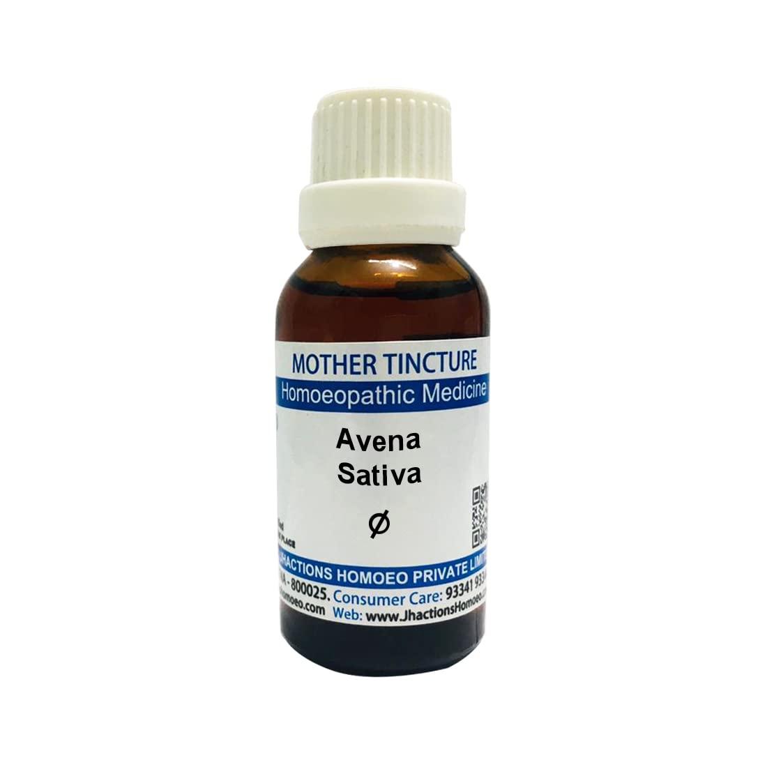 Organic Homoeo JH Avena Sativa Q - 30 ML || Mother Tincture Saver Pack