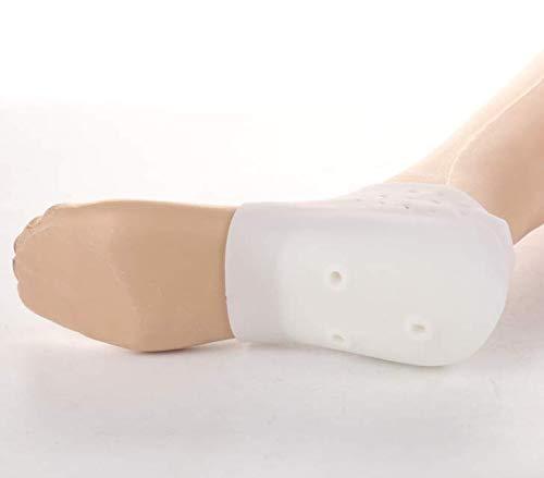 KAY KAY 1 Pairs Silicone Height Increase Socks Heel Lift Gel Insoles 2cm Invisible Heel Pads for Men & Women, 1.2\'\'