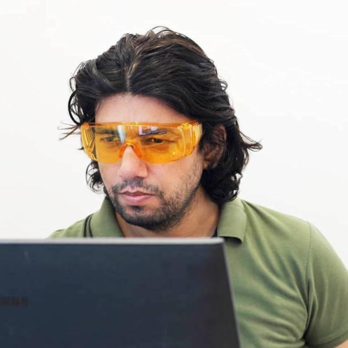 ZEBRIANA Zebriana Anti Blue Light Computer Safety Glasses For Men & Women - Digital Guard Model