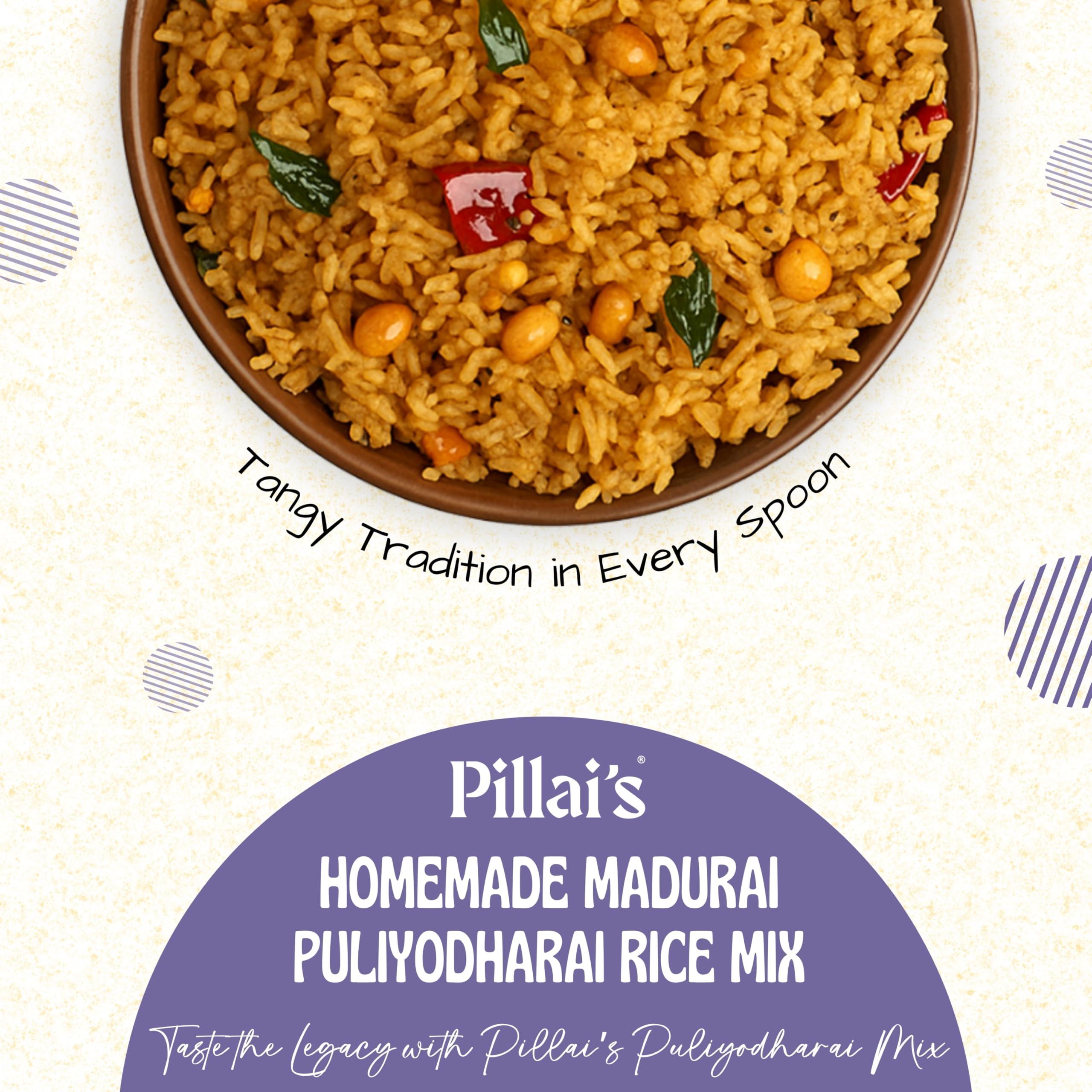RR PILLAI'S RR PILLAI\'S Puliyotharai Rice Mix Powder - 100grams