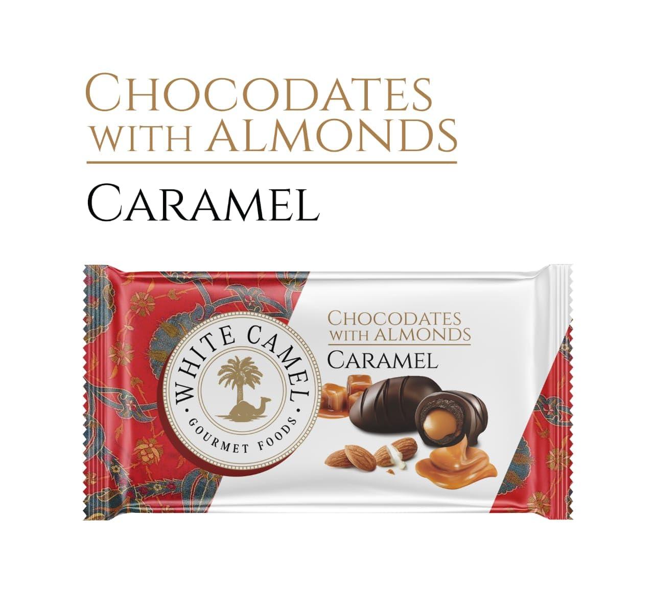 Generic White Camel Chocodate Variety Pack Stuffed With Roasted Almond & Covered With Milk Chocolate (A Perfect Gifting Opyion For Any Occasion) 500gm Packet (UAE)