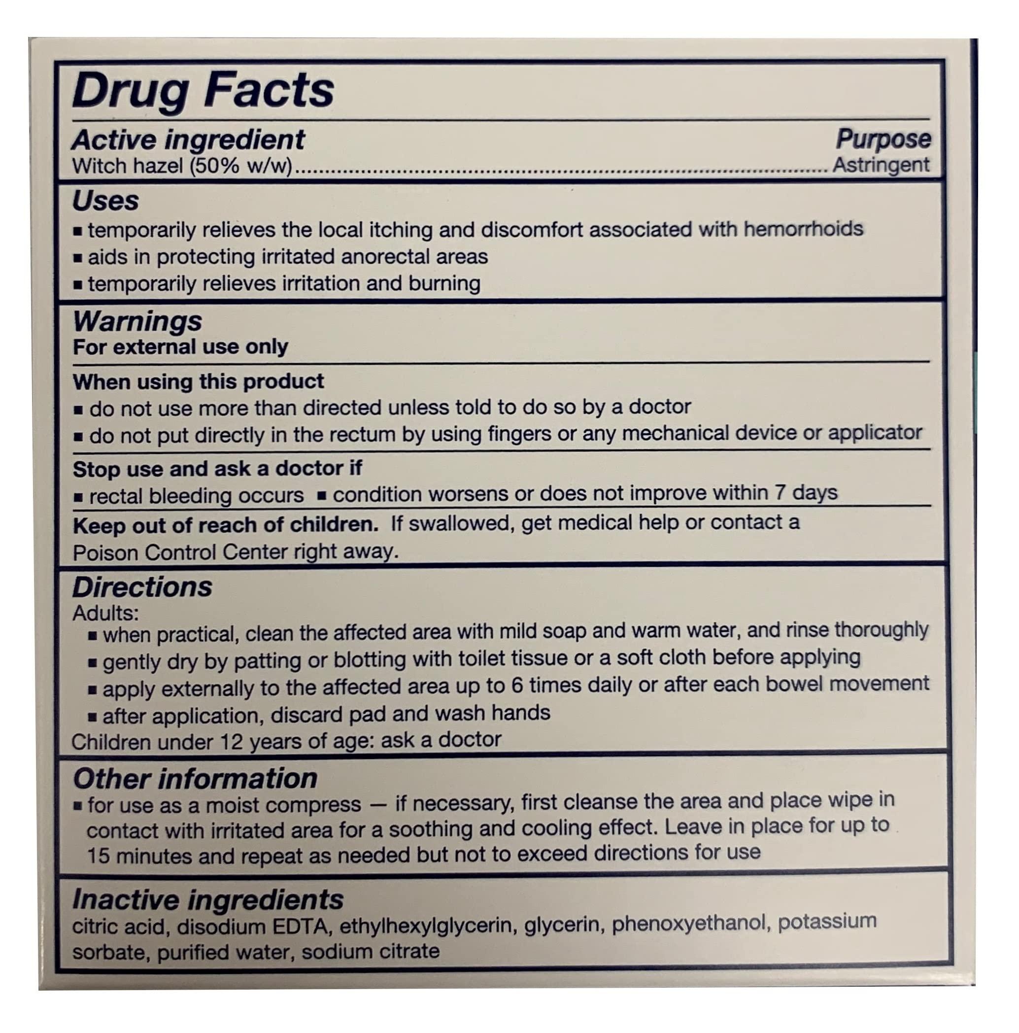 Tucks Tucks Hemorrhoidal Pads With Witch Hazel-40 count