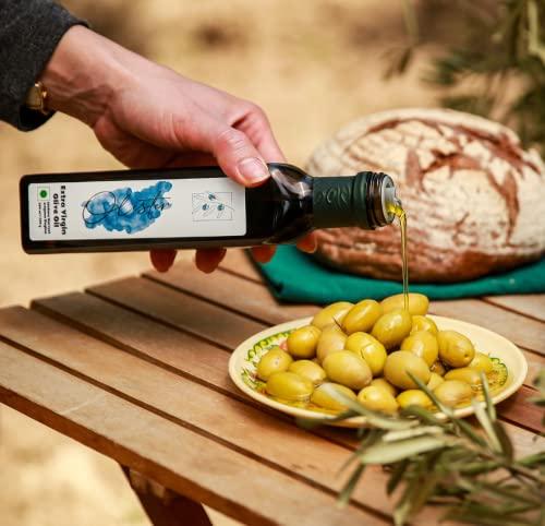 Olister Olister Extra Virgin 100% Natural Mature Harvest Olive oil, First Cold Pressed, Perfect for Indian Cooking and Indian Dishes (1L)