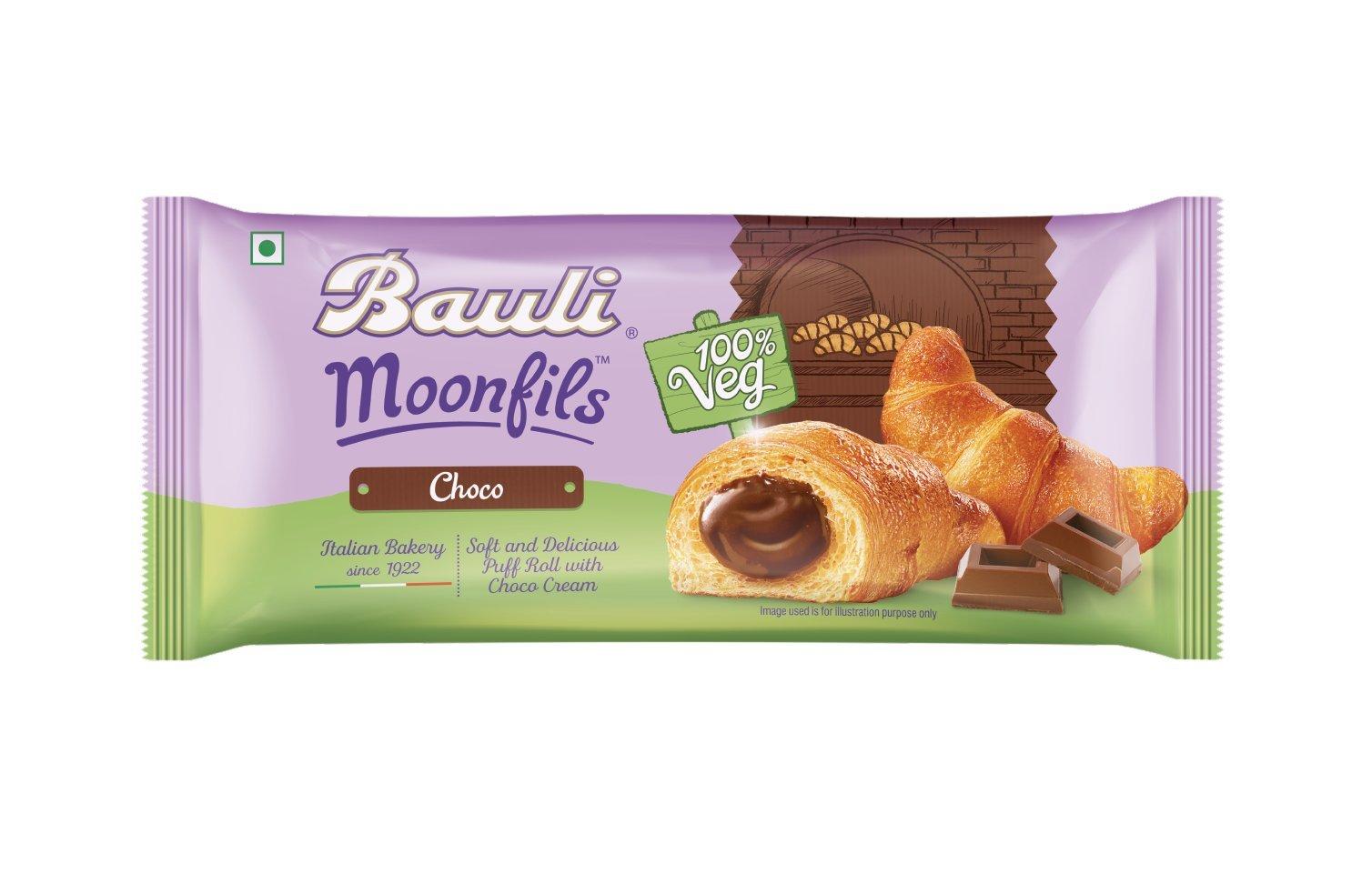 Bauli Bauli Moonfils, Veg Choco, 47g (Pack of 20)