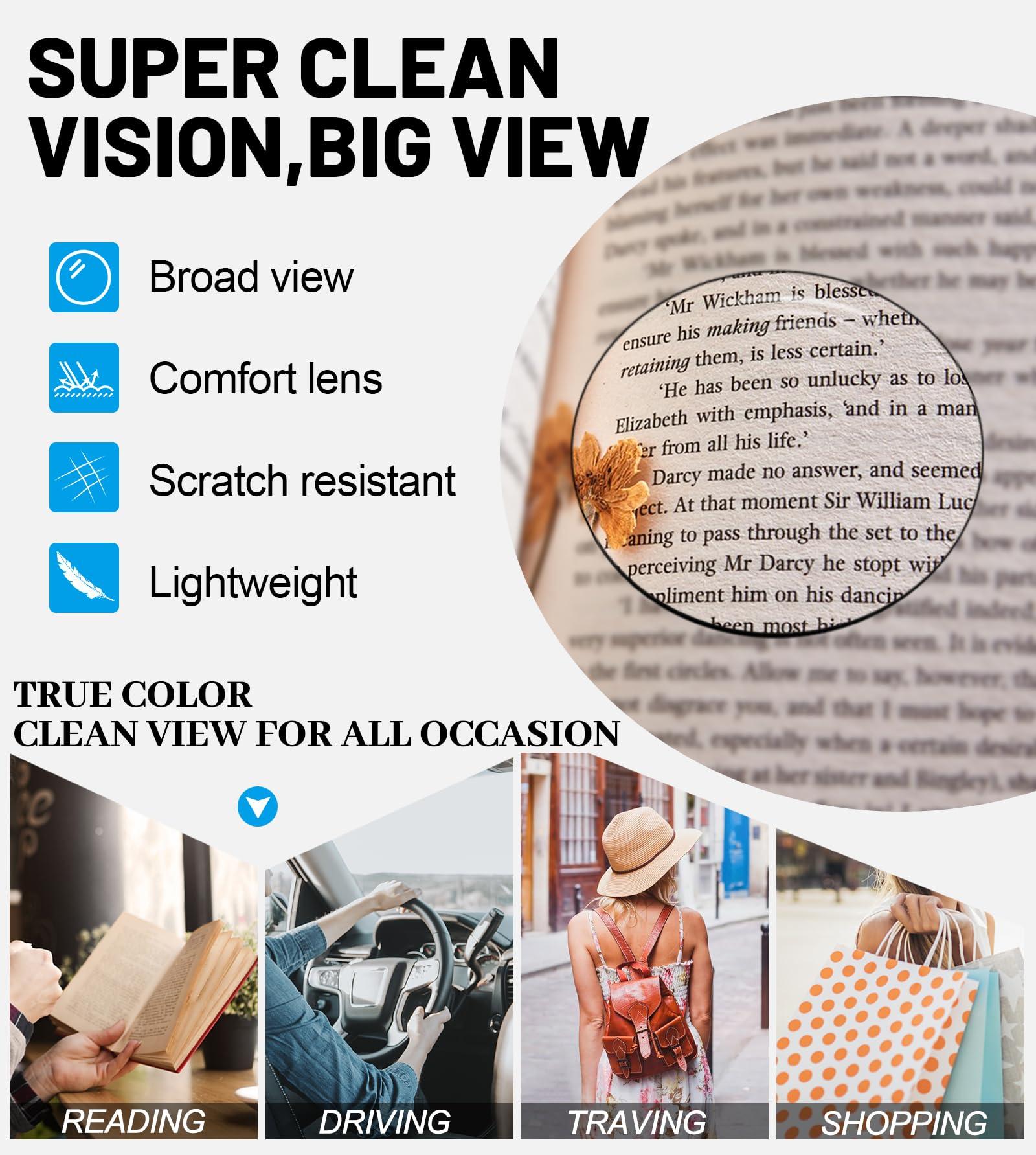 OCCI CHIARI OCCI CHIARI Petite Reading Glasses for Small Face Women Fashion Slim Reders 1.25+(1.0 1.25 1.5 1.75 2.0 2.25 2.5 2.75 3.0 3.5 4.0 5.0 6.0)