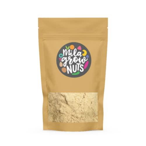 MILAGROW NUTS MILAGROW NUTS Yellow Dry Dates Powder Rich source of Iron |Calcium & Vitamins |Dry Date Powder is Low in Fat |Cholesterol-free |Low Sodium & High potassium (Yellow) 250 gm