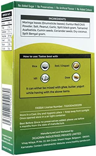 HEALTHY PANDA HEALTHY PANDA 100% Natural Pudina Chutney Power / Mint Leaves Chutney Powder (100 g x 4)