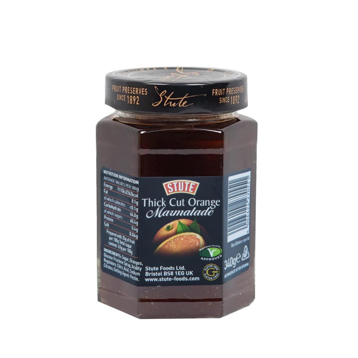 Stute Stute Thick Cut Orange Marmalade 340g