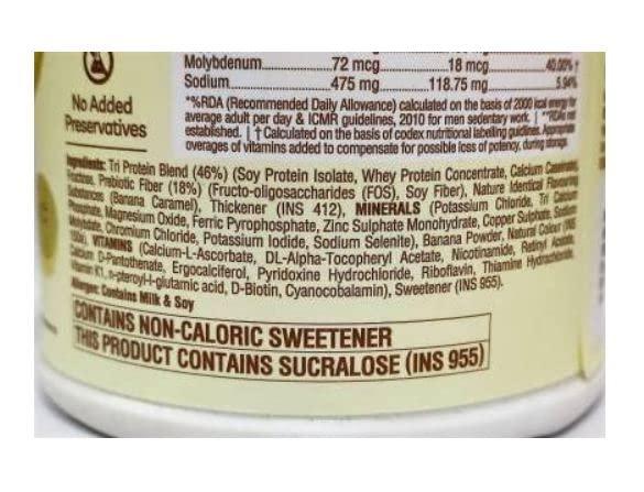 Superchem Nutri Formulations Nutricharge Prodiet Shake | Nourshing Shake Mix | 500 Grams. (Banana caramel)(V.E-01)