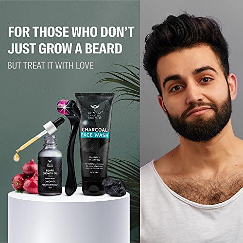 Bombay Shaving Company Bombay Shaving Company 6-in-1 Beard Grooming Kit for Men & Bombay Shaving Company Beard Growth Kit (Set of 3)