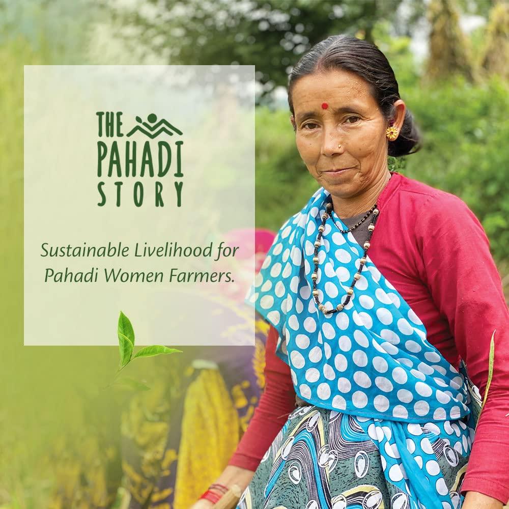 The Pahadi Story The Pahadi Story - Masala Chai Combo Pack of 2, 450gm + 450gm, Perfect Blend Loose Leaf Black Tea Assam Black CTC and Royal Indian spices, 100% Natural No Artificial Flavour