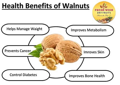 Fresh Wish Fresh Wish Walnut Akhrot (Wihout Shell) 400gm