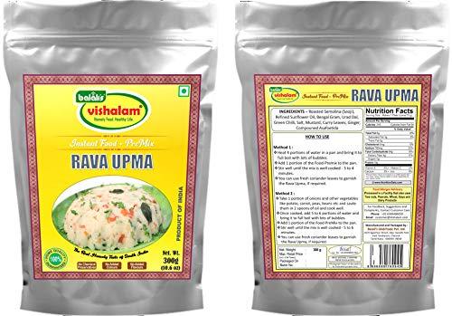 Balali's Vishalam Balali's Vishalam Instant Breakfast-Premix 5 x 300g Combo (Adai Dosa, Ven Pongal, Arisi Upma, Rava Upma, Semiya Upma)