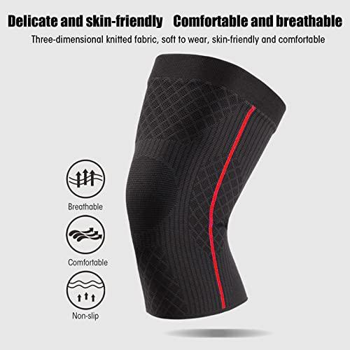 Ironctic Knee Support Brace, Knee Brace Soft for Jogging for Pain Relief for Running(S)