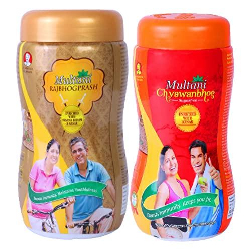 Multani Multani Rajbhogprash (1 Kg) With Chyawanbhog (Sugar Free) 900Gm | Immunity Booster