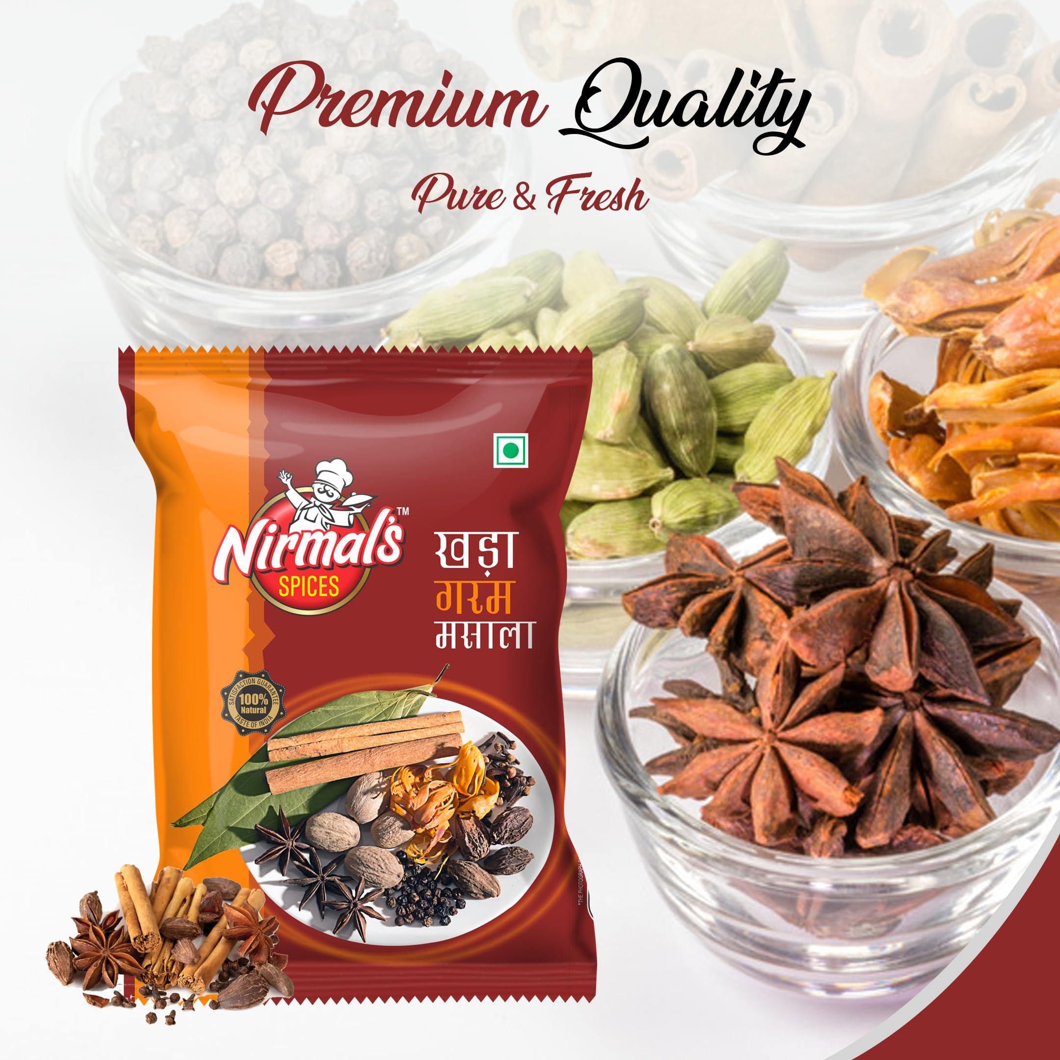 Nirmal\'s Spices Nirmal\'s Spices Khada Garam Masala - 100 Gm