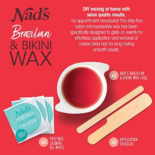 NAD'S Nad's Brazilan & Bikini Wax Kit, 4.9-Ounces