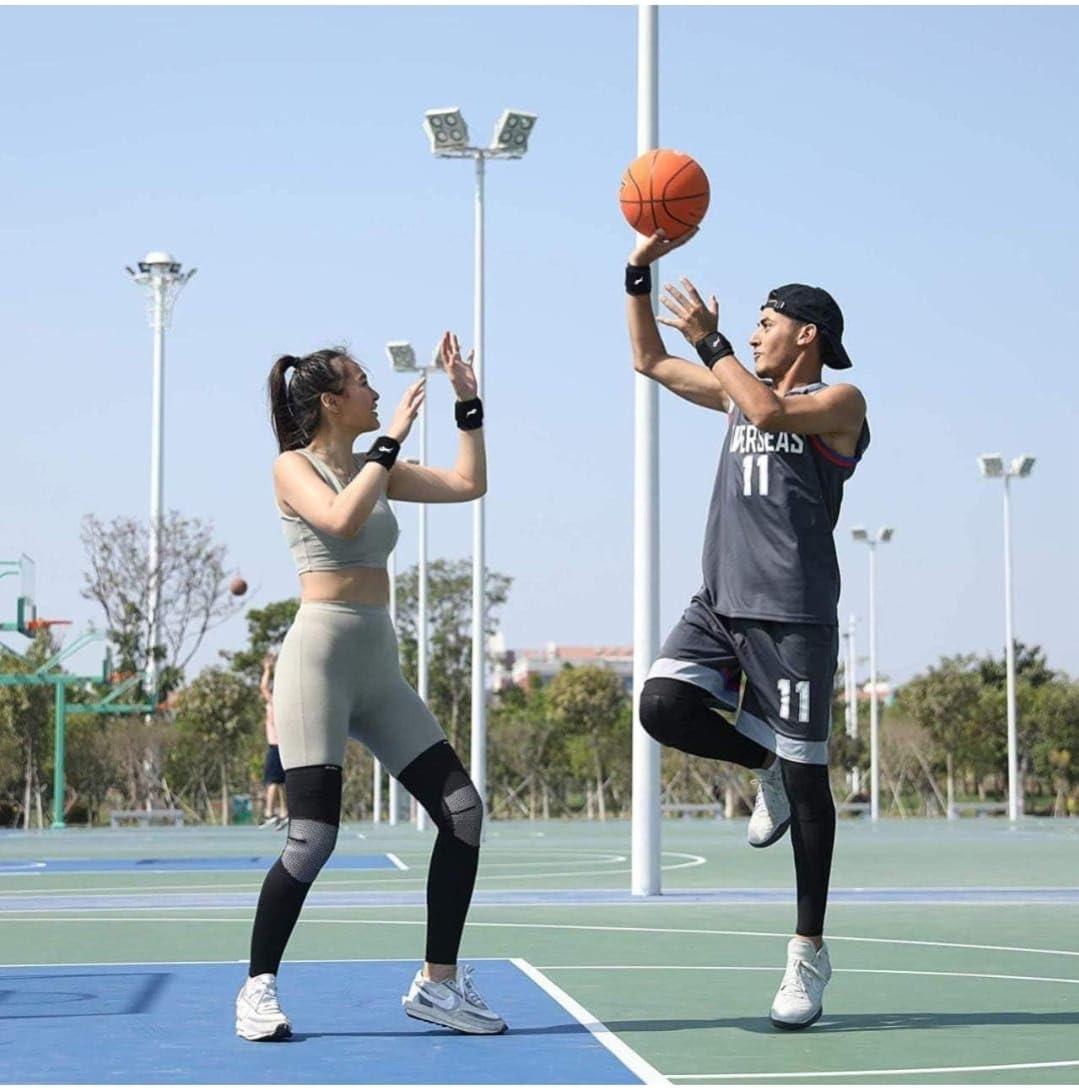 EASEFIT EASEFIT Neoprin Wrist Band for Men & Women, Supporter Gym Wrap/Straps Accessories Hand Grip Support While Workout Muscle Relaxation Pair of 2 (Plain Black)