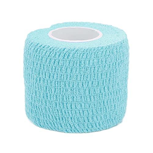 Sojare Elastic Self Adherent Bandage, Reduce Swelling Thin Adhesive Wrap Tape for Wrist for Ankle(blue)