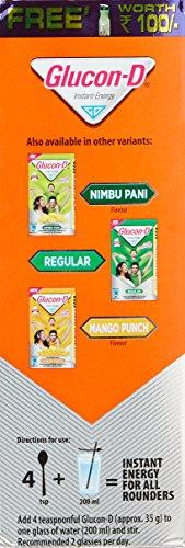 Glucon-D Glucon-D Instant Energy, Orange, 1Kg With Free Sipper Bottle Worth
