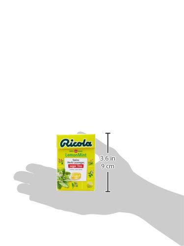 Ricola Ricola 45g Sugar Free Lemon Mint Herb Drops