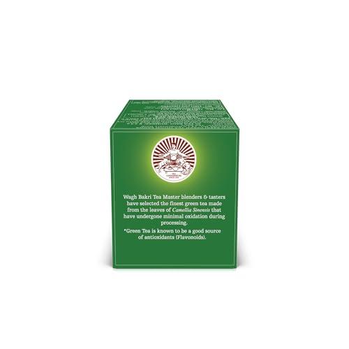Wagh Bakri Wagh Bakri Green Tea Shudh Kahwa Tea Bag, 25 Tea Bag*2.5G, 62.5 Grams