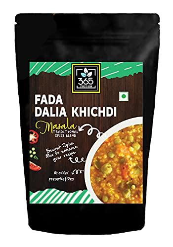 365 STORE TO DOOR 365 STORE TO DOOR Indian Spice – Fada/Dalia Khichdi Masala, 250 gm. | Homemade Powdered | for Healthy Cooking | Ready to use | All Seasonings Spices | Pure & Hygiene | Spice Mix – Pack of 1