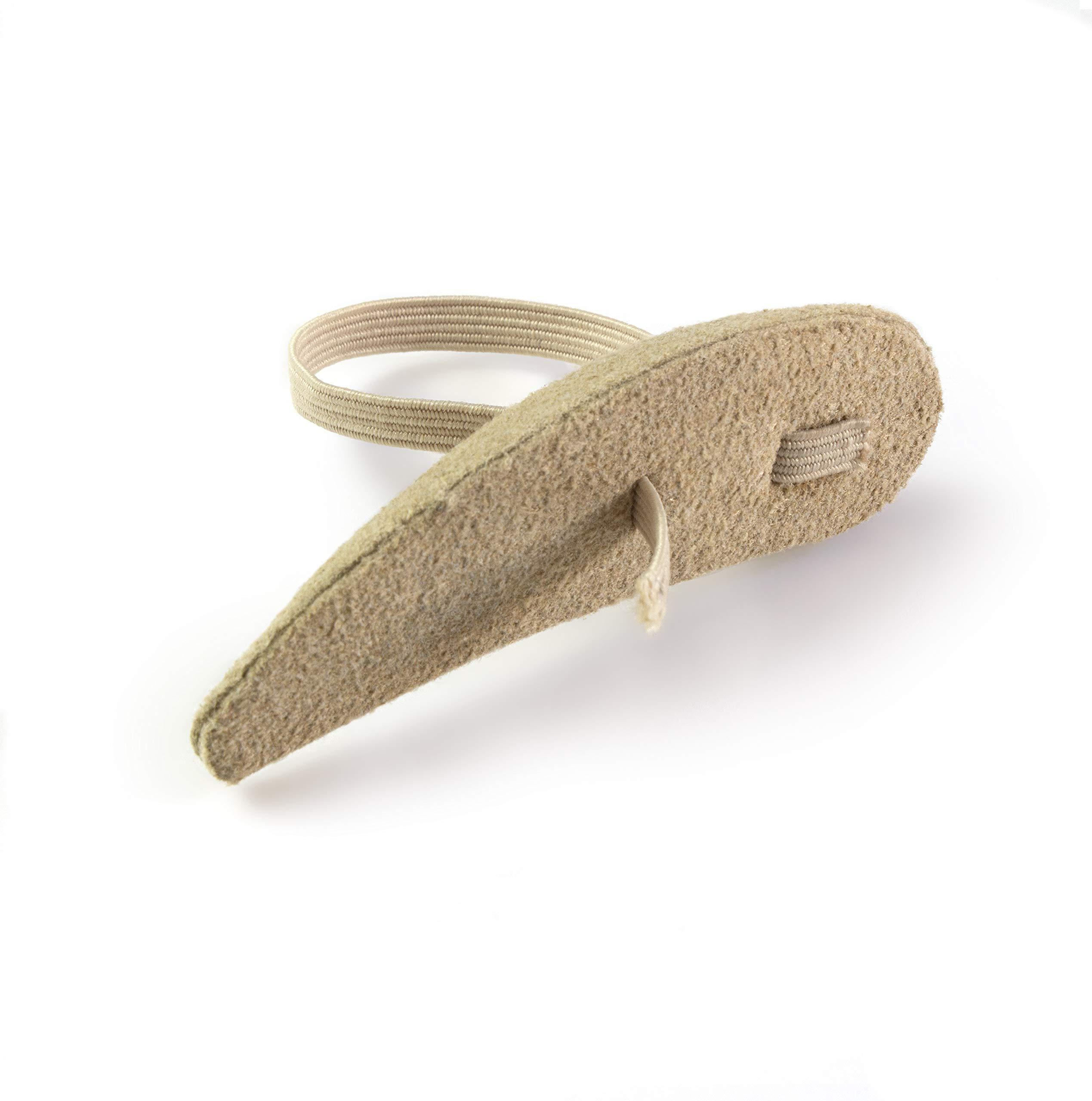 Steins Steins Hammer toe crest cushion and buttress pad reduces pressure from calluses and hammer toes,medium left, 3 Count