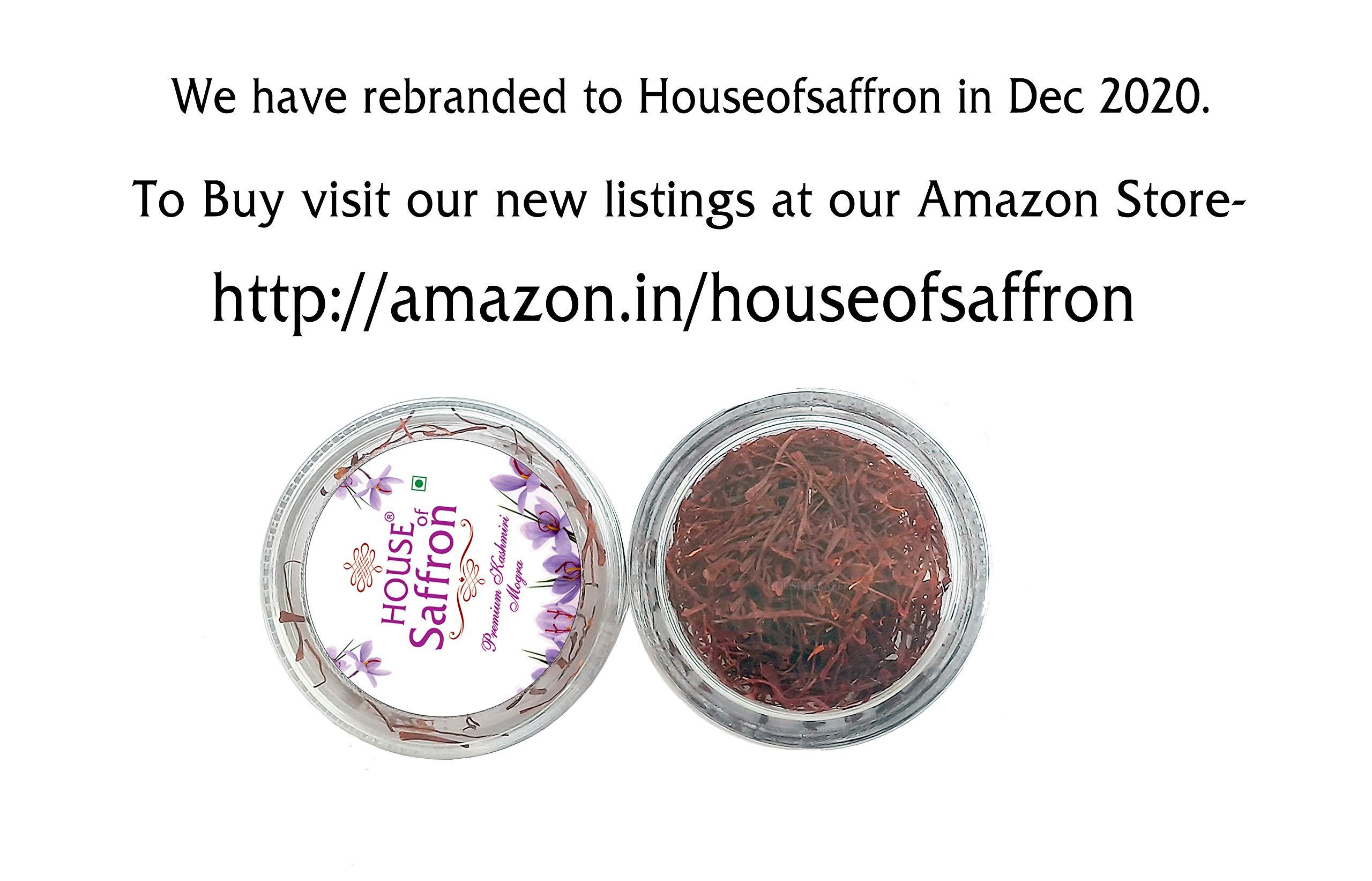 Shalimar saffron House of Saffron 5grams Kashmir Mogra Kesar Premium Original Saffron for Pregnant Women, Milk, Cooking, Biryani, Skin, Grade A1+++ Natural All Red Long Threads Pure Keshar - 5g