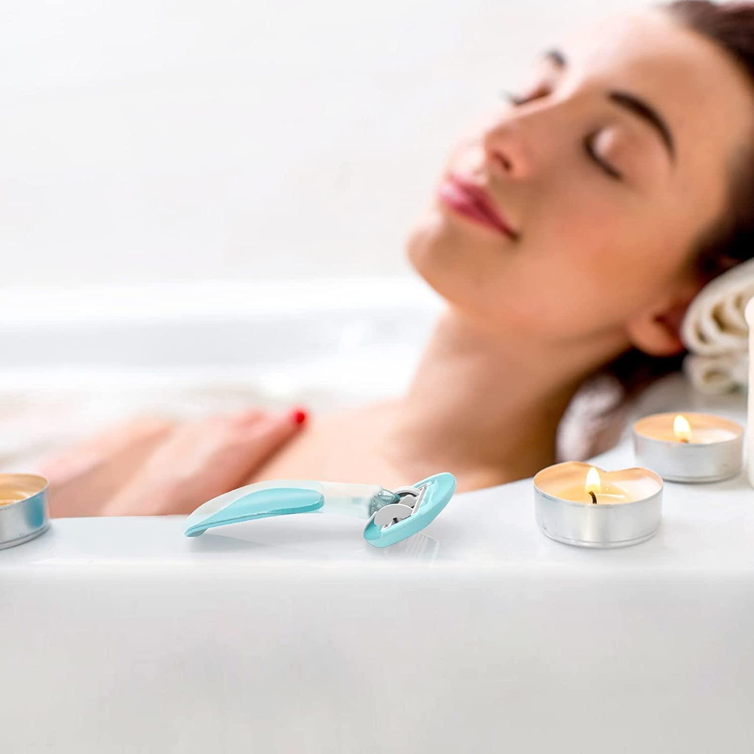 Excefore Excefore Razors for Women, Portable Bikini Trimmer Girls, Wet/Dry Body Shaver Groomer, Manual Body Shaving Tool for Arms Legs Body Armpits Shaving