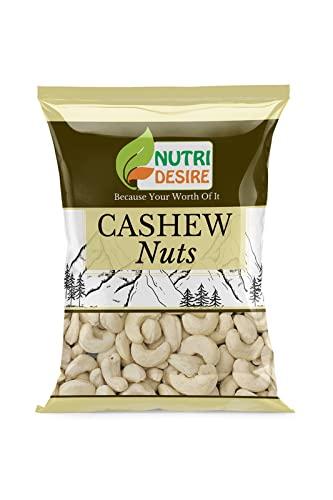Nutri Desire Nutri Desire Cashew Nuts Kaju Whole & California Almonds 1 Kg Each Total 2 Kg